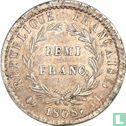 France ½ franc 1808 (BB) - Image 1