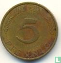 Duitsland 5 pfennig 1972 (F) - Afbeelding 2