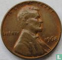 États-Unis 1 cent 1968 (sans lettre) - Image 1