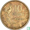 Frankreich 10 Franc 1954 (mit B) - Bild 1