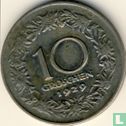 Oostenrijk 10 groschen 1929 - Afbeelding 1