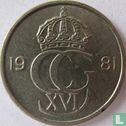Zweden 10 öre 1981 - Afbeelding 1