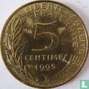 Frankrijk 5 centimes 1995 - Afbeelding 1