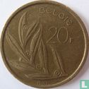Belgium 20 francs 1981 (NLD) - Image 1