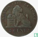Belgique 2 centimes 1853 - Image 2