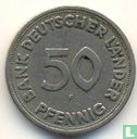 Germany 50 pfennig 1949 (F) - Image 2