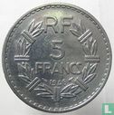 France 5 francs 1946 (C - aluminium) - Image 1