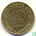 Frankrijk 10 centimes 1968 - Afbeelding 1