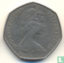 Royaume-Uni 50 new pence 1969 - Image 1