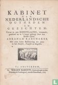 Kabinet van Nederlandsche Outheden en Gezichten - Afbeelding 1