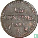 France 1 centime AN 8 - Image 1