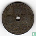 Belgium 25 centimes 1943 (NLD-FRA) - Image 2