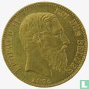Belgique 20 francs 1876 - Image 1