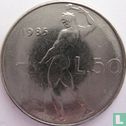 Italië 50 lire 1985 - Afbeelding 1