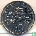 Singapour 50 cents 1997 - Image 2
