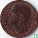 Italie 10 centesimi 1939 (cuivre) - Image 2