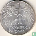 Duitsland 10 mark 1972 (F) "Summer Olympics in Munich - Munich olympic stadium" - Afbeelding 2