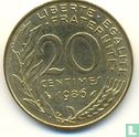 Frankrijk 20 centimes 1986 - Afbeelding 1