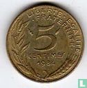 Frankrijk 5 centimes 1984 - Afbeelding 1