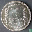 België 10 frank 1930 (NLD - positie A) "Centennial of Belgium's Independence" - Afbeelding 2