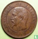 Frankrijk 10 centimes 1852 - Afbeelding 1