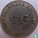 Antilles néerlandaises ¼ gulden 1965 - Image 1