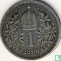 Autriche 1 corona 1898 - Image 1
