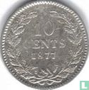 Nederland 10 cent 1877