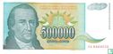 Joegoslavië 500.000 Dinara  - Afbeelding 1