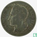 België ½ franc 1834 (lange horizontale streep van 4) - Afbeelding 2