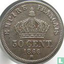 Frankrijk 50 centimes 1866 (BB) - Afbeelding 1