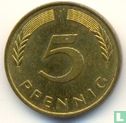 Duitsland 5 pfennig 1990 (J) - Afbeelding 2