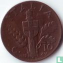 Italie 10 centesimi 1937 (type 2) - Image 1