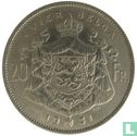 België 20 francs 1931 (NLD) - Afbeelding 1