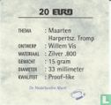 Nederland 20 Euro 1998 "Maarten Tromp" - Bild 3