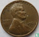 Vereinigte Staaten 1 Cent 1963 (ohne Buchstabe) - Bild 1