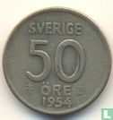 Schweden 50 Öre 1954 - Bild 1