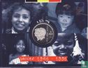 België 5 ecu 1996 (PROOF - folder) "50 years UNICEF" - Afbeelding 1