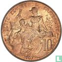 Frankrijk 10 centimes 1907 - Afbeelding 1