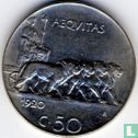 Italy 50 centesimi 1920 (plain edge) - Image 1
