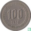 South Korea 100 won 1973 - Image 1