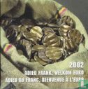 België jaarset 2002 "Adieu Frank, Welkom euro" - Afbeelding 2