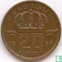 Belgium 20 centimes 1958 - Image 1