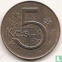 Tsjecho-Slowakije 5 korun 1975 - Afbeelding 2