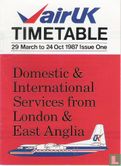 Air UK   29/03/1987 - 24/10/1987  - Image 1