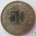 Indonesia 50 rupiah 1971 - Image 1
