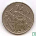 Spanje 25 pesetas 1957 (61) - Afbeelding 1