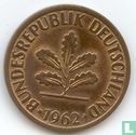 Allemagne 2 pfennig 1962 (F) - Image 1