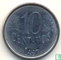 Brazilië 10 centavos 1997 - Afbeelding 1