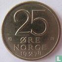 Norwegen 25 Øre 1978 - Bild 1